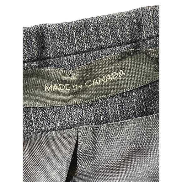 DKNY Mens Pinstripe Wool Blazer 2-Button Lining Bloomingdales DH18 - Picture 8 of 11